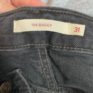 Dark Gray Baggy Jeans